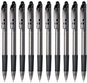 10x Dugopis automatyczny WOW 0,7 mm CZARNY PENTEL (BK417ZESTAW) - 2875332898