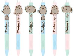 6x Dugopis automatyczny wymazywalny elowy 0,5 mm Bambino PUSHEEN Kot Kotek (59317SET6CZ) - 2877840454