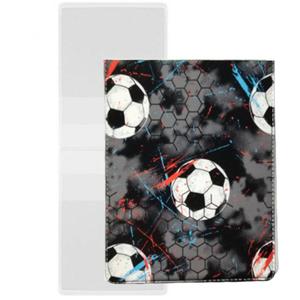 Etui okadka na legitymacj szkoln dokumenty PIKI FOOTBALL pionowe (OD-21-21) - 2876011716