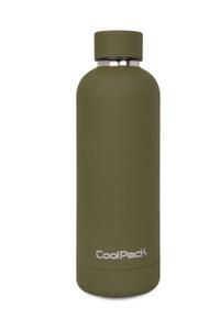 Bidon termiczny metalowy BONET CoolPack 500ml zielony, OLIVE GREEN (Z23012) - 2876318607