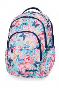 Plecak CoolPack BASIC PLUS kwiaty i motyle, BUTTERFLIES (B03127) - 2877840511