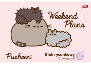 Blok rysunkowy A4 PUSHEEN Kot Kotek (63291) - 2878589686