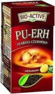 Pu-erh herbata czerwona o smaku cytrynowym 100 g