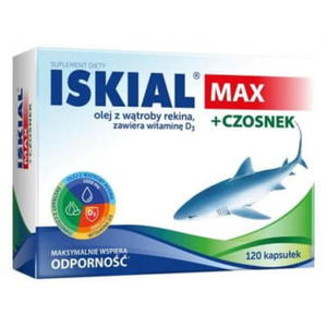 Iskial MAX + czosnek x 120 kaps - 2824951755