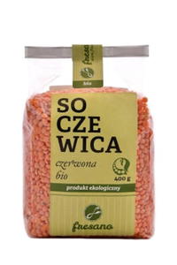 Soczewica czerwona bio 400 g - 2836489697