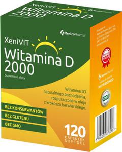 XeniVIT witamina D2000 120 kaps - 2836720644