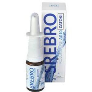 Srebro koloidalne AG10 zatoki spray 15 ml - 2848462363