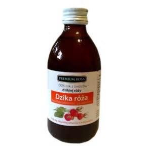 Premium Rosa Sok wyciskany bezporednio z owocw dzikiej ry 250 ml - 2858395889
