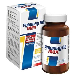 Polomag B6 max 90 tabletek Novascon - 2858395894