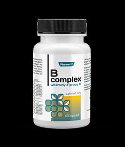 Vit B-Complex x 60 kaps PharmoVit - 2860036017