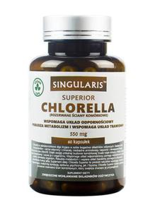 Chlorella superior 550 mg 60 kaps Singularis - 2860036032