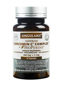 Curcumin C3 Complex + Bioperine 30 kaps Singularis - 2877827190