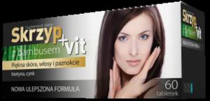 HIT !! Skrzyp + vit z bambusem 60 tabl+ KREM DO RK GRATIS - 2860036111