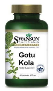 Gotu Kola 60 kapsuek 435 mg Swanson - 2860036167