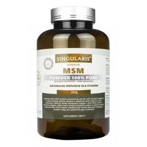 MSM 100% powder 250 g Singularis - 2860036323