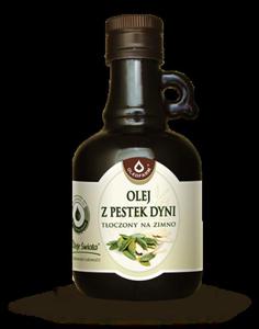 Olej z pestek dyni toczony na zimno 500ml Oleofarm - 2860036372