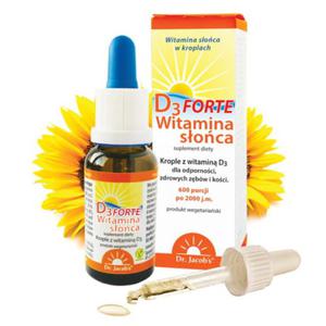 Witamina Soca D3 Forte 20ml Dr.Jacob's - 2860036383