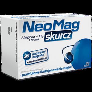 NeoMag Magnez+B6+Potas Skurcz 50 tab Aflofarm - 2860036534