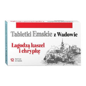 Tabletki Emskie 12 pastylek Polski Lek - 2860036565