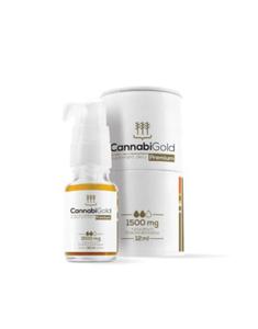 Olejek CBD CannabiGold Premium 12ml 1500mg HemPoland - 2860036604