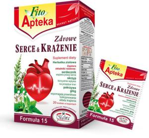 Fito Apteka Zdrowe SERCE & KRENIE herbata 20 torebek Malwa - 2860036627