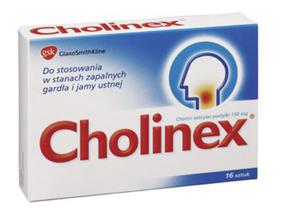 Cholinex x 16 pastylek do ssania - 2824950708