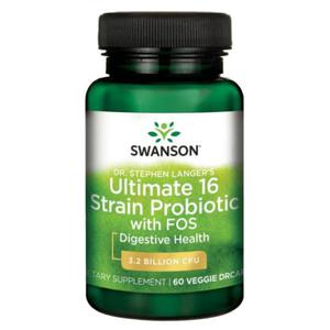 Ultimate 16 Probiotic 60 kaps Swanson - 2860036812