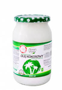 Olej kokosowy nierafinowany 900ml Natur Planet - 2875515060