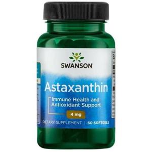 Astaxanthin 4mg 60 kaps Swanson - 2860036912