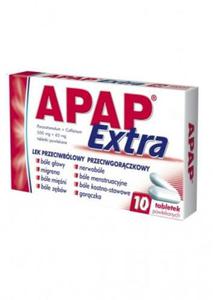 Apap EXTRA x 10 tabl - 2824950724