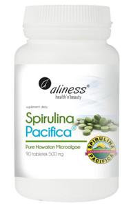 Spirulina Hawajska Pacyfica 90 tabletek Aliness - 2876301381