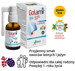 Golamir 2Act spray bezalkoholowy 30ml Aboca - 2860037273