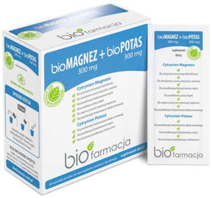 Bio Potas+ Bio Magnez 30 saszetek Biofarmacja - 2860037345