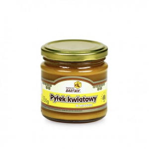 Mid z pykiem - 250 g, Naturalny pyek kwiatowy Bartnik - 2860037357