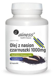 Olej z nasion czarnuszki 2% 1000 mg x 60 caps Aliness - 2876301396