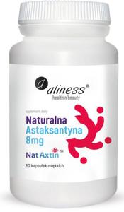 Naturalna Astaksantyna Nat Axtin 8mg x 60kap Aliness - 2860037400