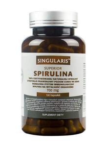 Spirulina 120kaps 700mg Singularis - 2860037418