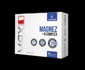 MAX MAGNEZ + B Complex 60 tab Colfarm - 2860037467