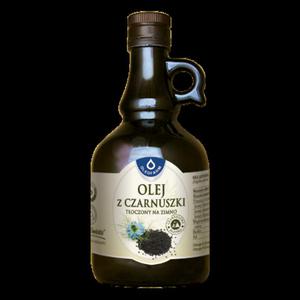 Olej z czarnuszki toczony na zimno 500 ml Oleofarm - 2863174781