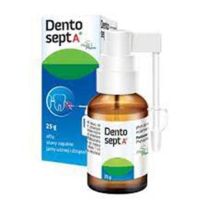 Dentosept A spray 25g Phyto Pharm - 2863364235