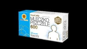 Mleczko Pszczele 600 32 kaps - 2863364271