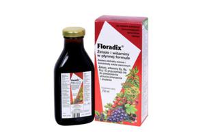 elazo i witaminy w pynnej formule 250ml Floradix - 2864620550