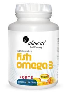 Fish Omega 3 FORTE 500/250mg x 90 kapsuek Aliness - 2876301424