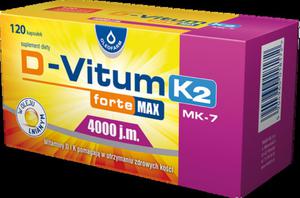 D-Vitum Forte Max 4000 j.m. K2 - 120 kaps. Oleofarm - 2867796199