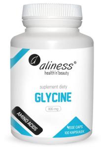 GLYCINE 800 mg x 100 vege caps - 2876301425