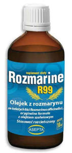 Rozmarine R99 krople 10ml Asepta - 2869679339