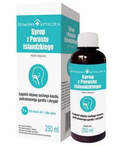 Syrop z porostu islandzkiego 250ml Domowa Apteczka - 2871437995