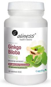 Ginkgo Biloba (miorzb japoski) 120 mg x 60 Vege tab - 2876190437