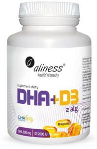 Omega DHA 300 mg z alg + D3 2000IU - 2876190447