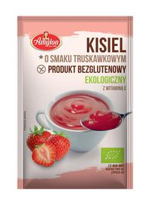 KISIEL INSTANT O SMAKU TRUSKAWKOWYM BEZGLUTENOWY BIO 30 g - AMYLON - 2859796362